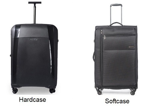 Softcase eller hardcase resväska