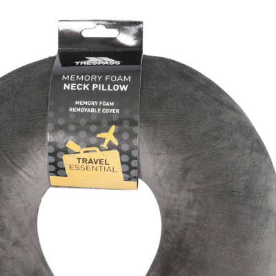 Trespass Memow Grey Nackkudde Detalj